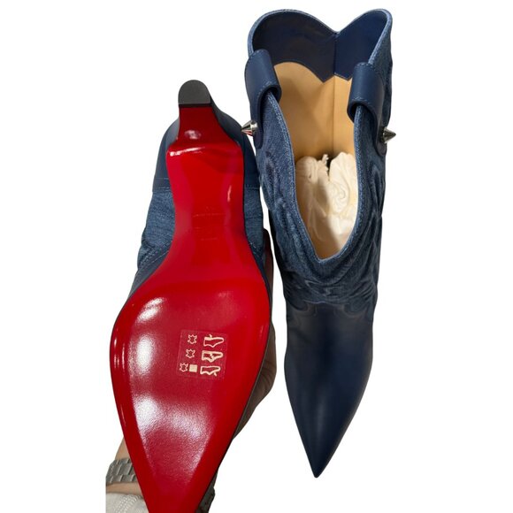 $1895 Christian Louboutin NEW! Santiabooty 9.5/40 - Picture 4 of 5
